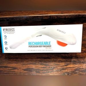 🔥 HoMEDICS New Rechargable Percussion Body Massager with Heat